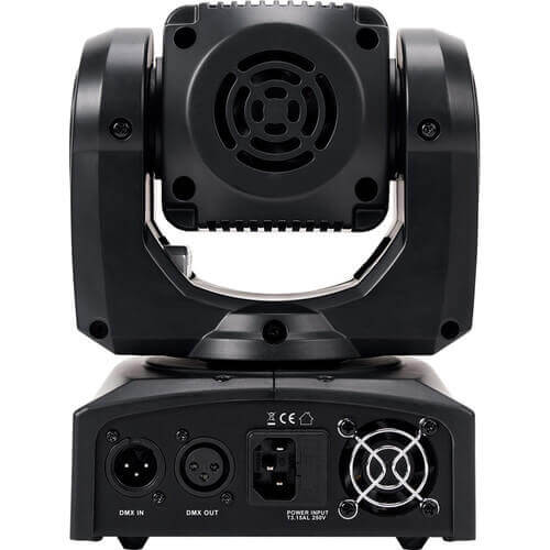 Adj inno pocket z4 cabeza wash con 4 leds de 10w rgbw